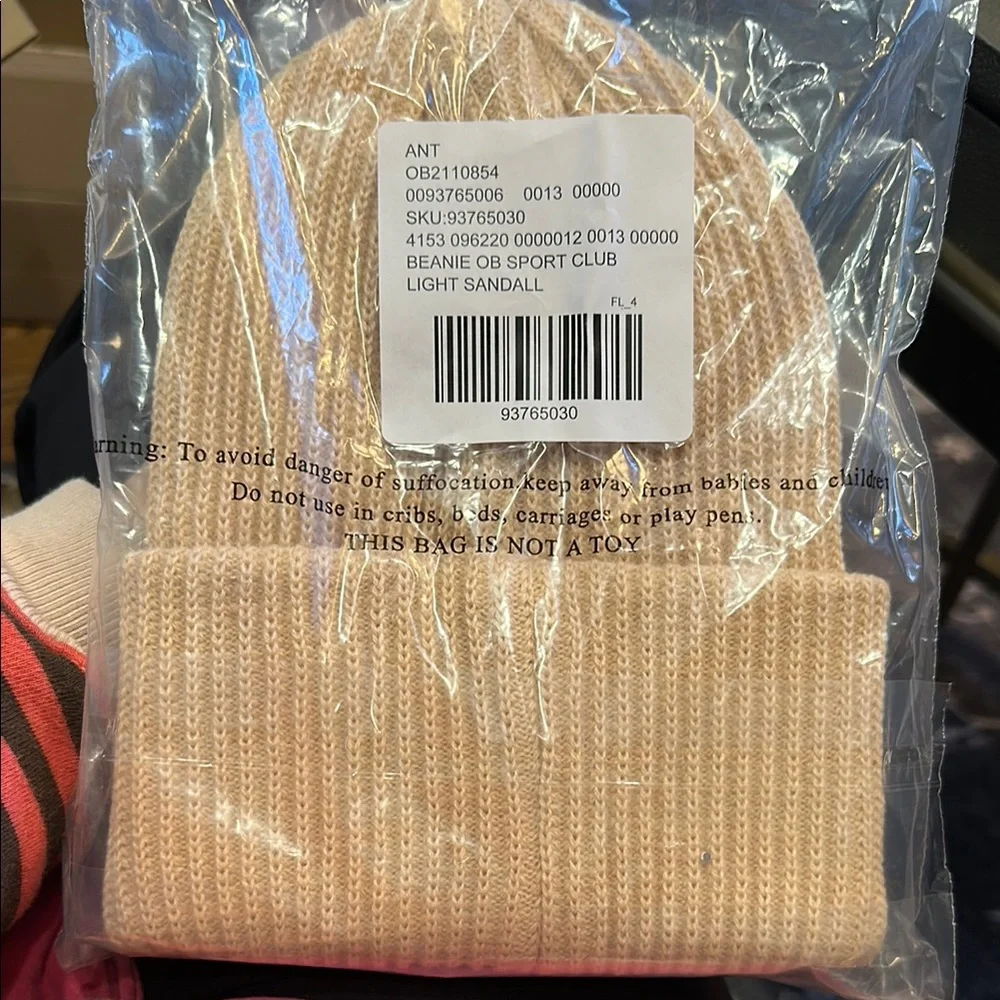 Anthropologie | Daily Practice Sport Club Beanie | “Sunday Running Club” NWT - Picture 3 of 3